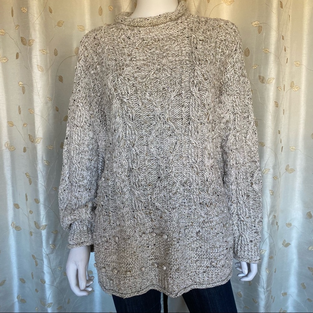 Vintage Loose Knit Swearer